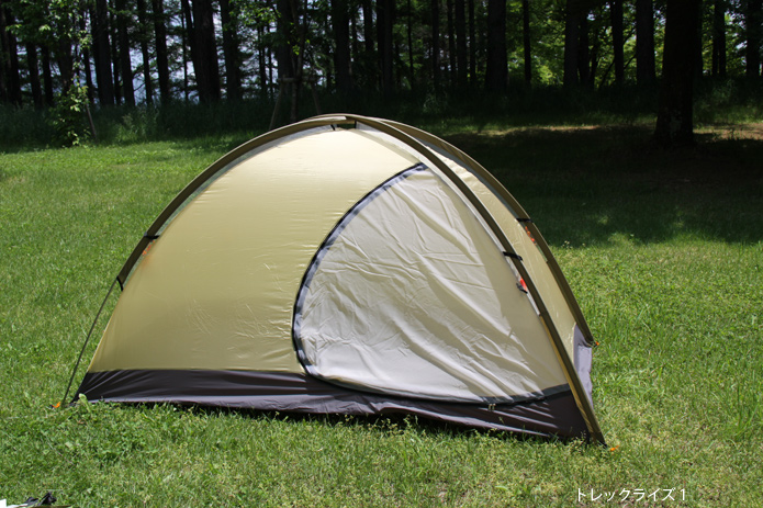 TREK RAIZ トレックライズ 1 日本製 3シーズンテント 緑